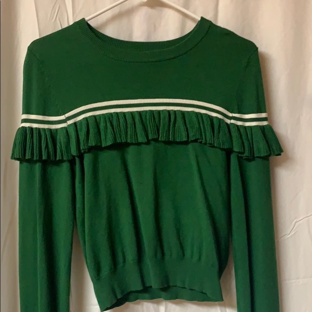 Fun green sweater